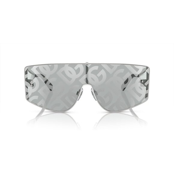 NEW DOLCE&GABBANA SILVER MEN SUNGLASSES DOLCE&GABBANA - Picture 2 of 4